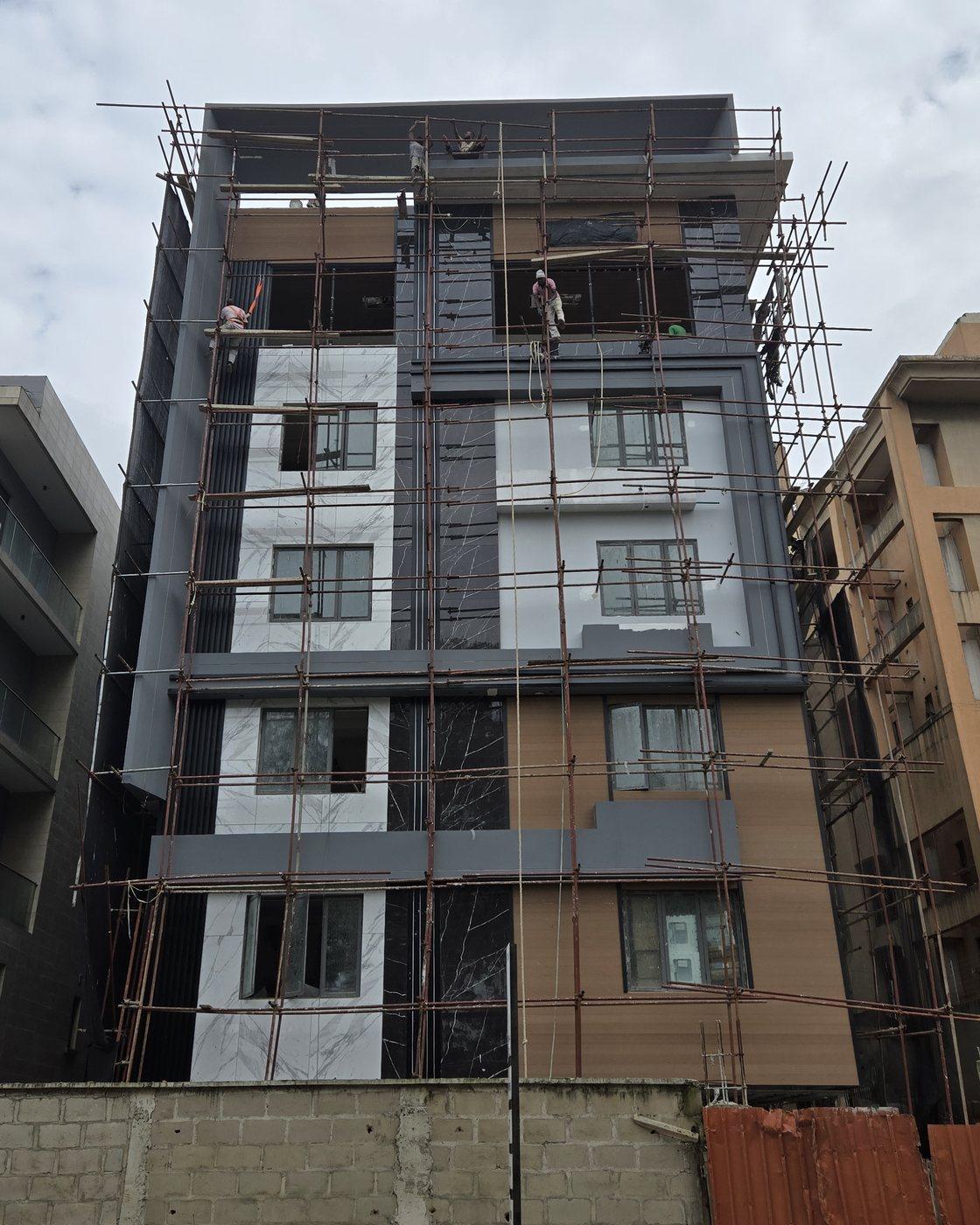The Edge on Bourdillon, site progress